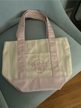 Trader Joe’s striped mini tote